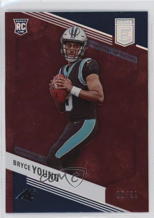 2023 Panini Donruss Elite Rookies Aspirations /91 Bryce Young #110 Rookie RC 3hd