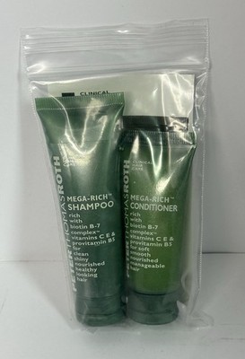 Peter Thomas Roth Mega-Rich Shampoo & Conditioner Nourishing Travel Size 1 fl oz