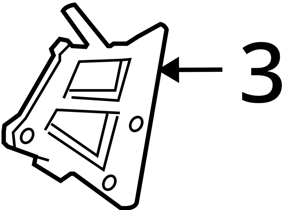 SE ADAPTA A SATURN SKY BRACE QTR OTR PNL 2007-2010 20795755 - NUEVO FABRICANTE DE EQUIPOS ORIGINALES 20795755 Foto 3 de 3