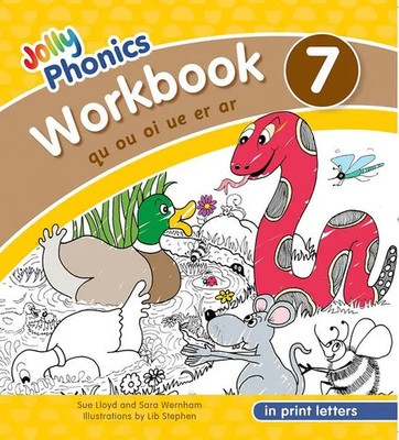 Jolly Phonics Workbook 7 | In Print Letters (American English edition) | Buch