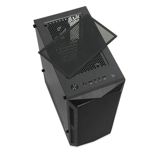 Case computer desktop ATX Ibox OLU27 Nero - Bild 8 von 10