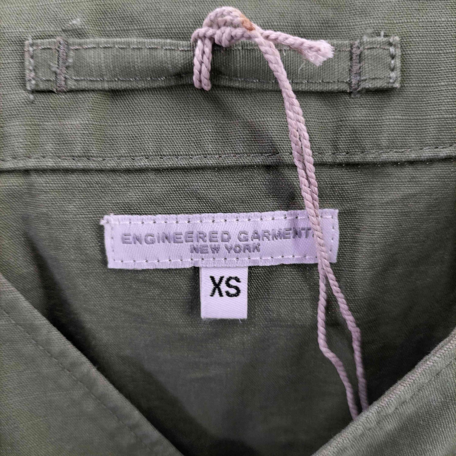 ENGINEERED GARMENTS RIPSTOP NO-COLLAR MILITARY JA… - image 6