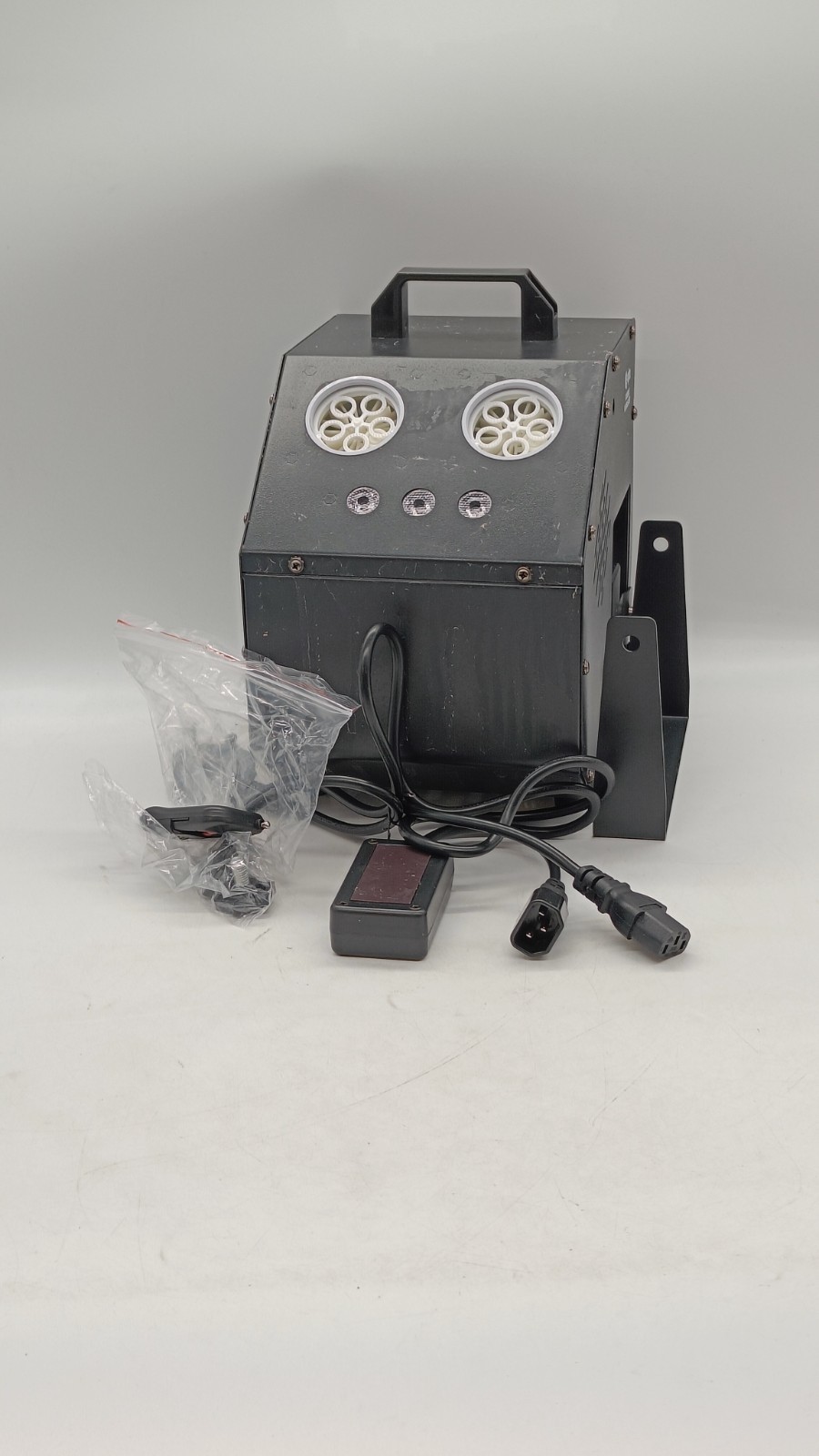 QTX Double Bubble high-output machine LED RGB effects remote control READ DESCR