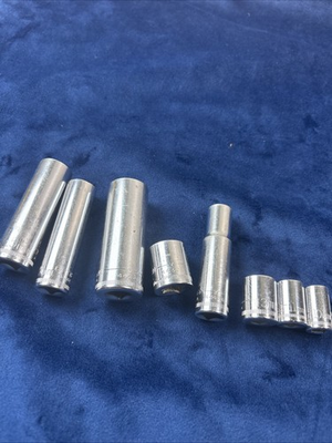 #ad Vintage Craftsman V Series Metric Socket Lot 11 Pc USA Made $59.99