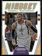 Russell Westbrook 2021-22 Panini Prizm #2 Mindset Silver Prizm Lakers