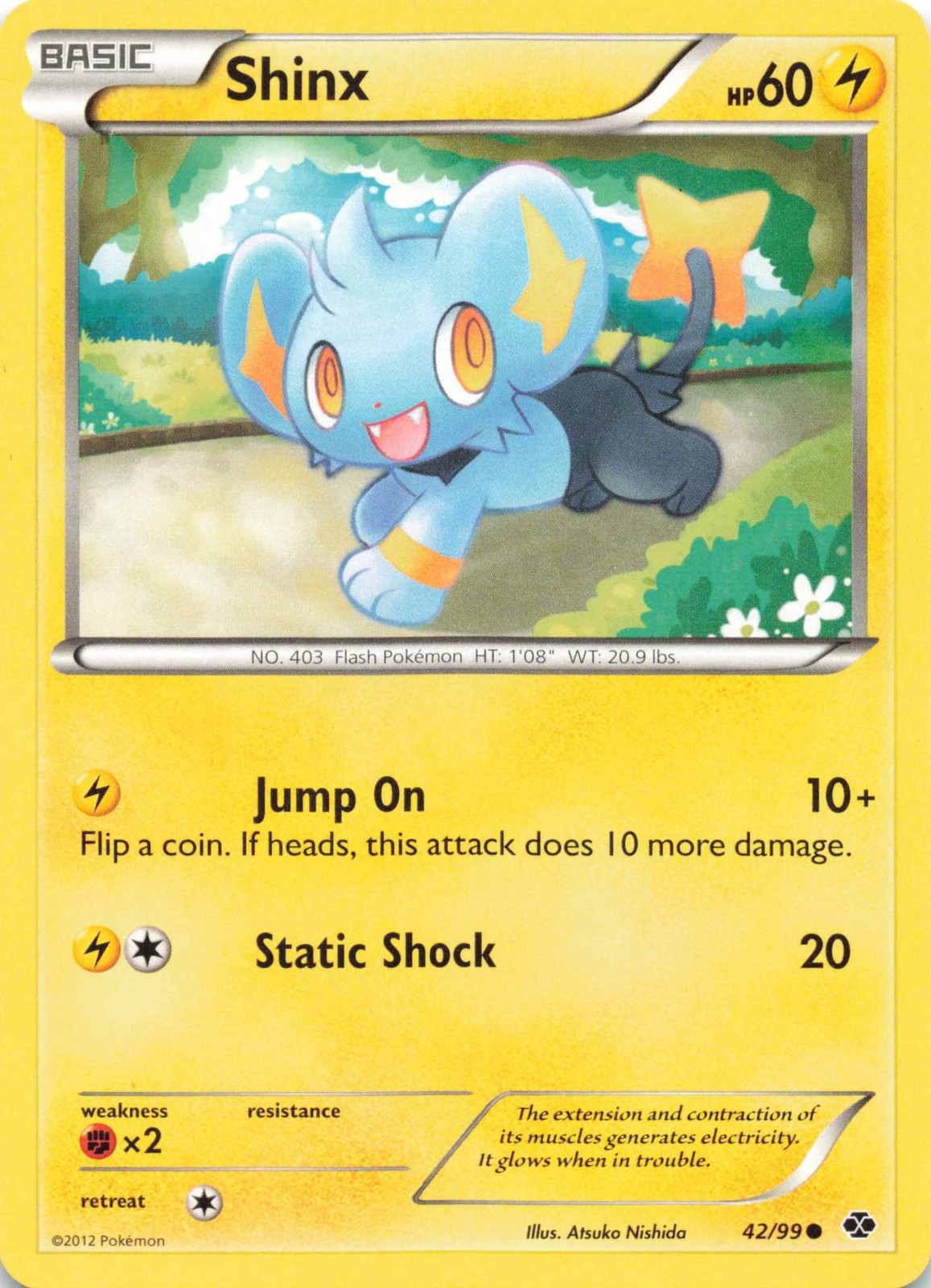 Shinx (42) Common Next Destinies 42/99 LP