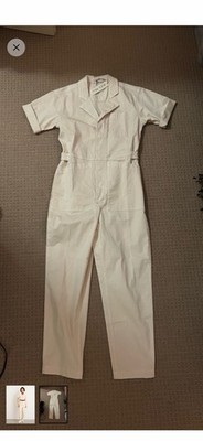Alex Mill Standard Short Jumpsuit Romper Oat Milk Cream, Size M