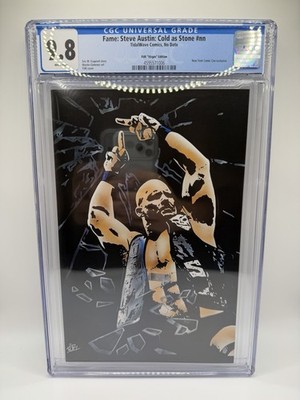 WWE Steve Austin Stone Cold Comic CGC 9.8 