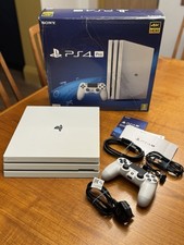 Sony PlayStation 4 Pro PS4 1TB Glacier White Console