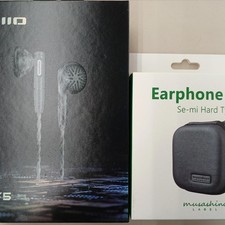 FiiO FF5 Black Earphones, Intra-Channel Model, Lightweight Aluminum