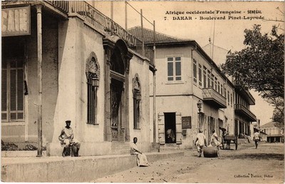 PC SENEGAL DAKAR - BOULEVARD PINET-LAPRADE ED. FORTIER (a85762)