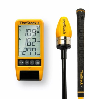 TheStack Golf Swing Speed Trainer Weighted Training Aid + Stack Radar Bundle