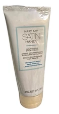 Mary Kay Satin Hands Fragrance Free Nourishing Shea Cream 3oz NOS