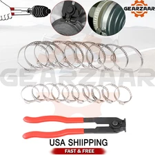 For Auto / ATV CV Joint Axle Boot Clamp Pliers Tool with 20 Crimp Bands *