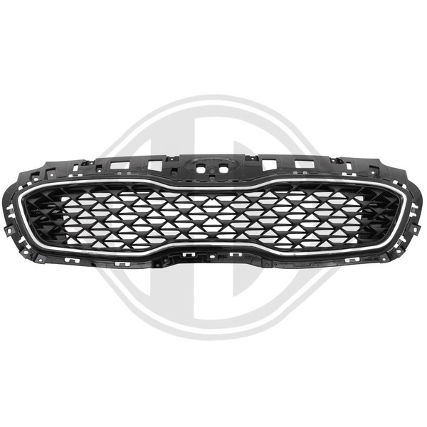 Diederichs Frontgrill KüHlergrill Gitter Chrom/Schwarz FüR KIA Sportage QL QLE-image