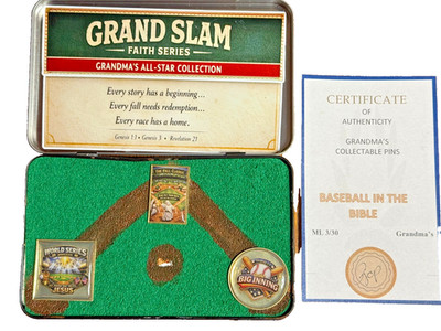   Limited Edition Baseball MLB Faith Pin Set   Grandma s All Star Collection  