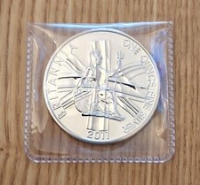 2011  SILVER BRITANNIA 1oz COIN 