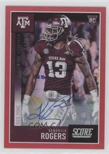 2020 Score Rookies Red Zone Signatures 10/20 Kendrick Rogers #384 Auto 4z8