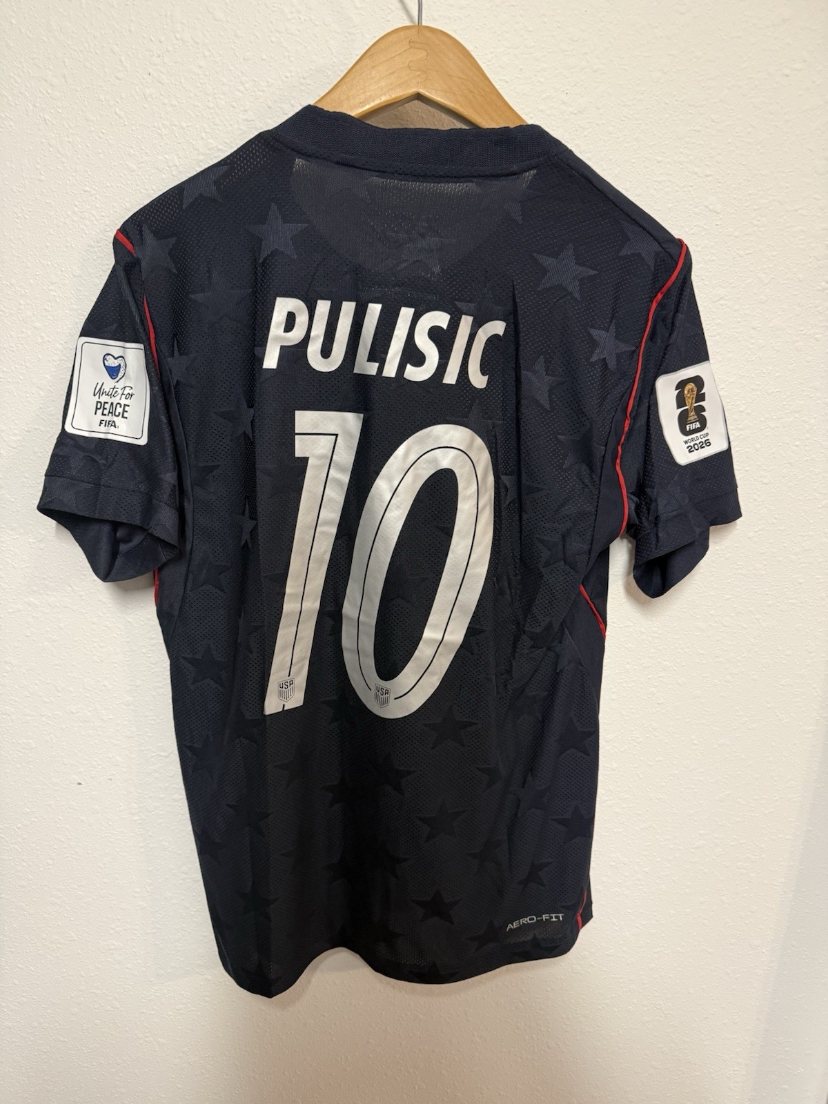 USMNT Away World Cup 2026 Jersey - Christian Pulisic #10