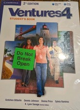 Ventures Level 4 2nd Edition Student Book & Workbook & CD- SEALED