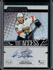 2024-25 Upper Deck Credentials Brandon Montour 2023-24 Ticket Access Auto #/99