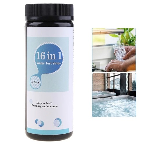 Total Water Hardness Test Strips Kit x 50 Drinking Water Softener Testing Setup - Picture 4 of 10