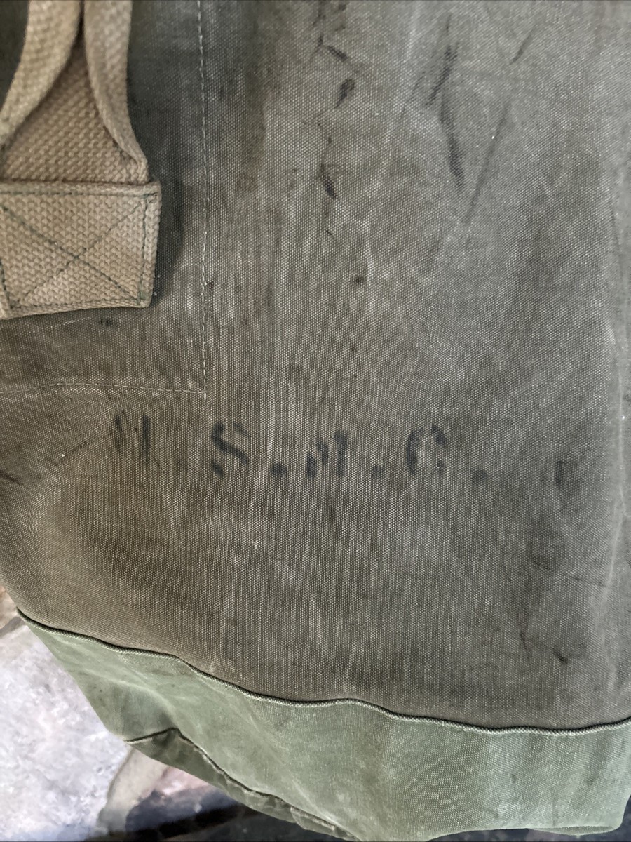 Vintage Vietnam War Era US Army USMC OD Green Military Heavy