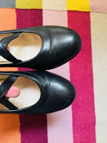 Flamenco Schuhe Mayo schwarz Glattleder - Bild 9 von 10