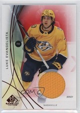 2024-25 Upper Deck SP Game Used Red Jersey Luke Evangelista #34 1u0d