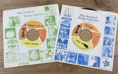 CHUCK JACKSON Pet Names 10 Feet Happiness 45 x2 NM RARE Northern soul Motown Lot