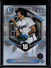 2026 Bowman Aiva Arquette Scouts Top 100 Chrome #BTP-18 Marlins