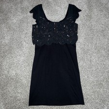 American Eagle Vintage Mixed Media Clean Girl Sequin Beaded Quiet Luxury Size S