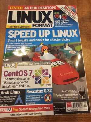 LINUX FORMAT MAGAZINE,  # FOR FREE SOFTWARE      September, 2014    ISSUE, 188