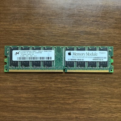 Apple Branded PC3200 (DDR-400) 512 MB DIMM 400 MHz PC-3200 DDR Memory