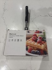 ProCook-Stovetop Waffle Maker for Stovetop!-Brand New Never Used In Box UK