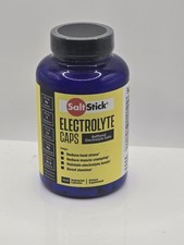SaltStick Caps Electrolyte Replacement 100ct Sealed Buffered Heat Stress