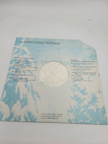 Vintage Vinyl Reader's Digest Have A Merry Christmas 5 LP Box Set RCA 1970s Holi - Picture 19 of 19