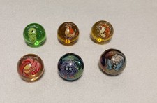 Rare Vintage Pokemon Glass Marble Lot 1999/2000 Toybiz