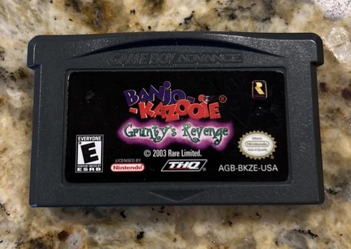 Banjo-Kazooie: Grunty’s Revenge | Nintendo Gameboy Advance GBA Authentic