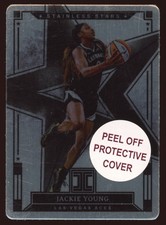 Jackie Young 2025 Panini Impeccable Stainless Stars /99 #18 - Aces