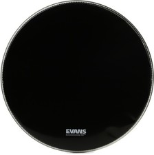 Evans Resonant Black Bass Drumhead - 22"