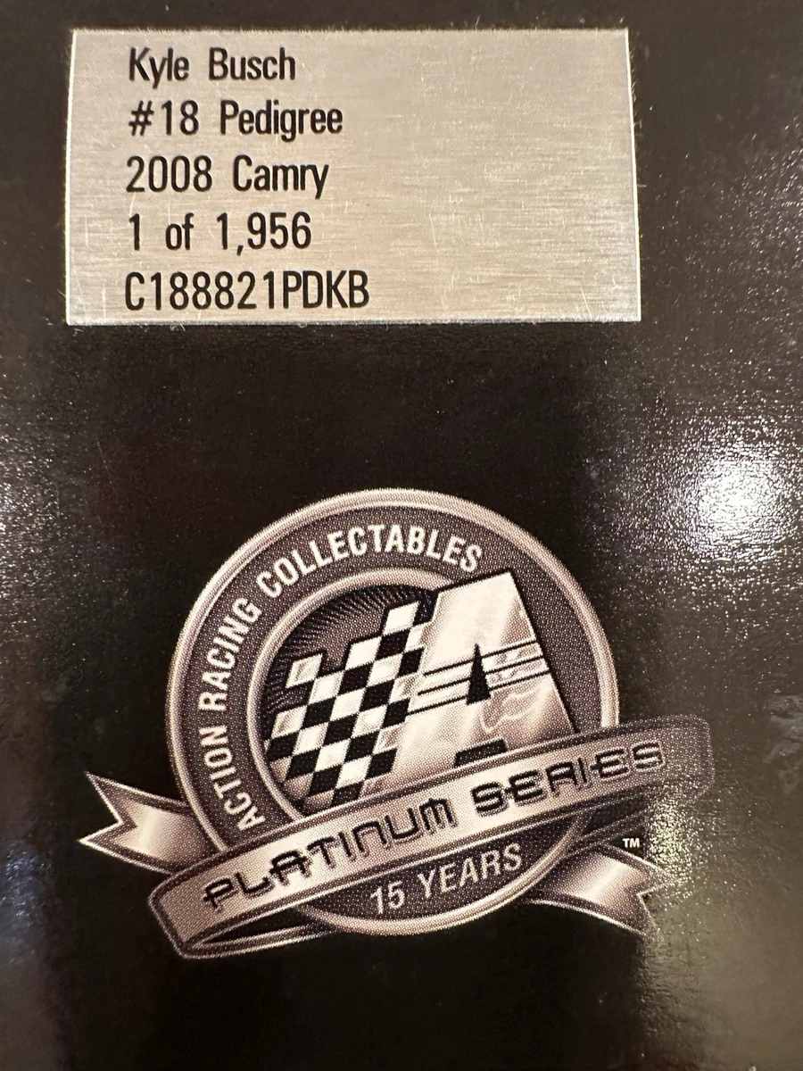 【ブラックレーベルシリーズ】カイル・ブッシュ 2008 M&M's 1/24 KYLE BUSCH 2008 M&M'S BLACK LABEL SERIES 1/24 SCALE ACTION NASCAR
