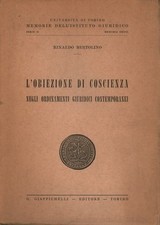 L'obiezione di coscienza negli ordinamenti giuridici contemporanei [1967] [1967]