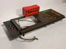 Yaskawa Yasnac JZNC-IOP01E-1 Operator Panel, Broken, For Parts Only