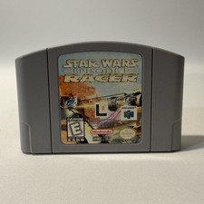 Star Wars Episode I Racer N64 LucasArts Pod Racing Video Game Cartridge Only