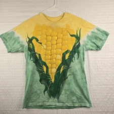 Vintage 2003 Liquid Blue Corn All Over Print T-Shirt - 100% cotton Made in USA M