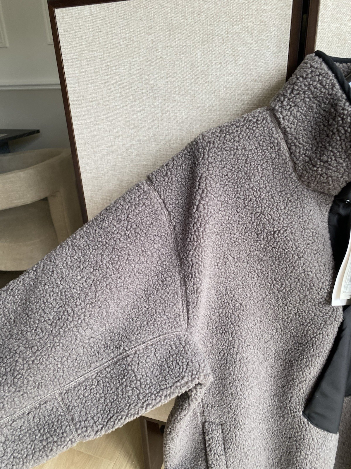 Men’s Adidas Terrex Fleece Grey Zip Up Tagged Size Medium Rrp £100 image 3