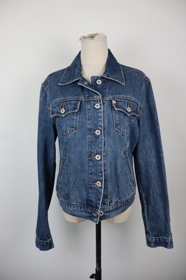 Casucci Jeans Giubino Donna Tg. XL Woman Casual Jacket Cotton Denim Logo