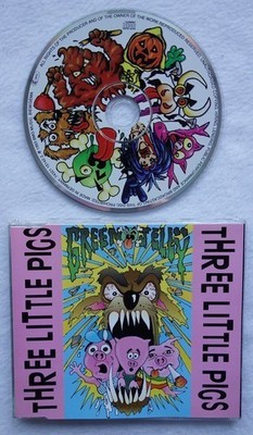 Green Jelly - Three Little Pigs (CD Single, 1992, BMG Music) NM/VG (TA)