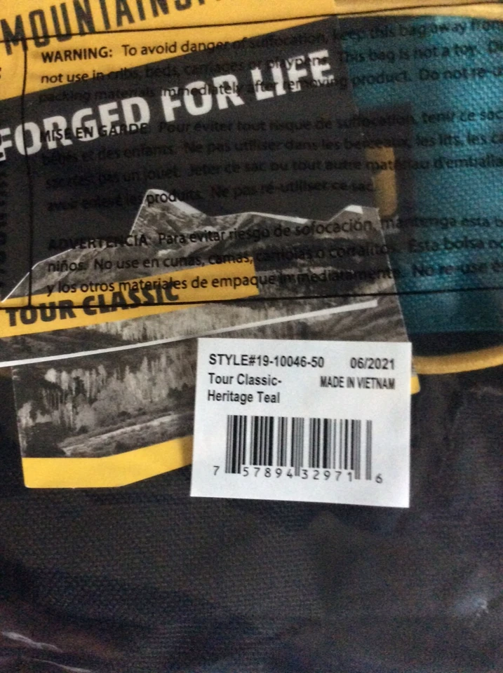 Mountainsmith тур классический поясничный пакет новый с ярлыками - Изображение 3 из 4